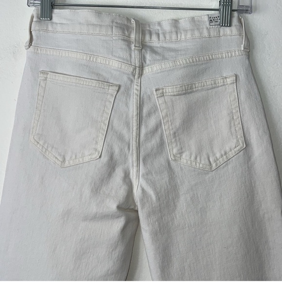 Frank & Eileen Cork Everyday Jean Size 26 White Natural Scour Color - Picture 6 of 9